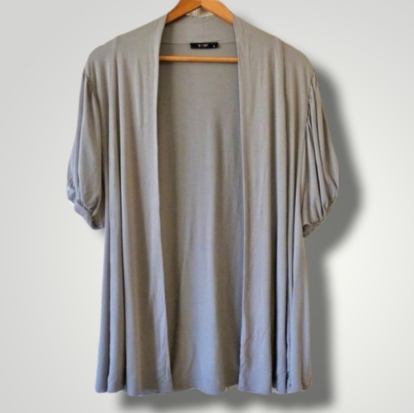 YEST Oversized Short Sleeve Cardigan - Picture 1 of 6